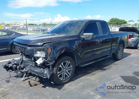 2023 Ford F-150 Xl from USA, damaged, VIN 1FTEX1CP9PKD65596